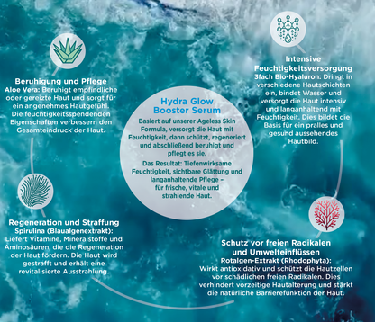Hyaluron Rhodophyta Hydra Glow Boster Serum