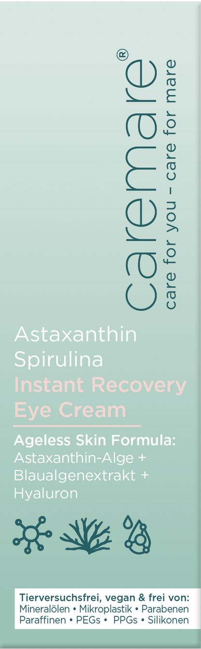 Astaxanthin Spirulina Instant Recovery Eye Cream
